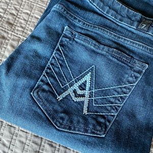 7Forallmankind Gem Embellished Jeans